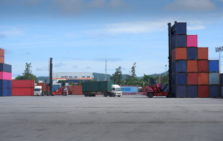 Stack the container at a high angle