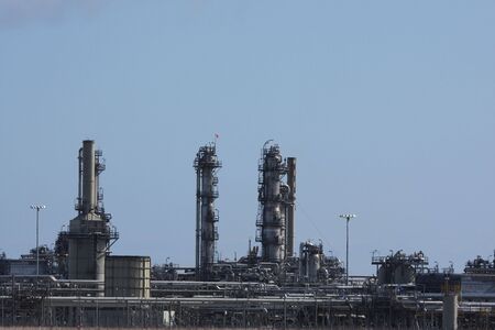 St Fergus Gas Terminal/Refinery, North of Peterhead, Scotlandのeditorial素材