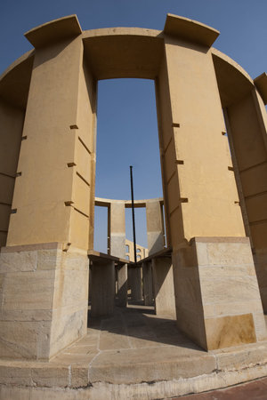 Jantar Mantar astronomical observatory,Japiur. のeditorial素材