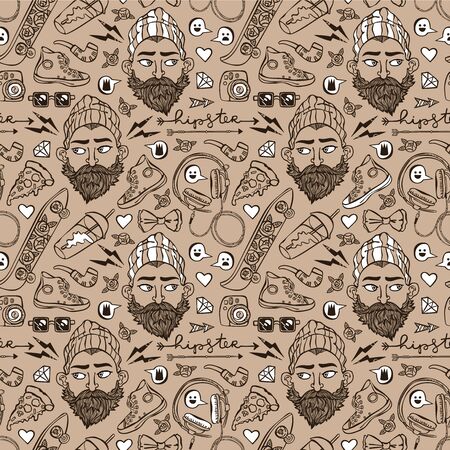 Hipster set.のイラスト素材