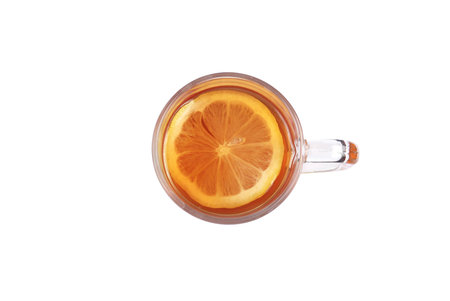Tea with lemonの写真素材
