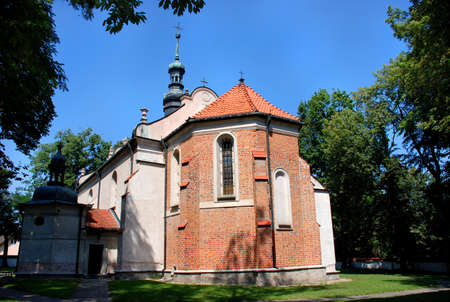 Church of the Conversion of St . Paul the Apostle in Sandomierz (Poland)の写真素材