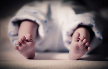 baby footの写真素材