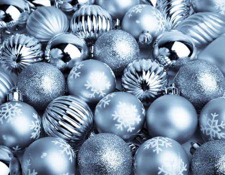Christmas decorations on white background.の写真素材