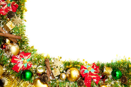 Christmas festive decoration.card backgroundの写真素材