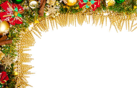 Christmas festive decoration.card backgroundの写真素材