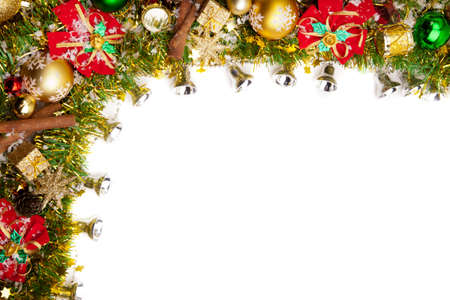 Christmas festive decoration.card backgroundの写真素材