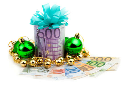 500 euro money giftの写真素材