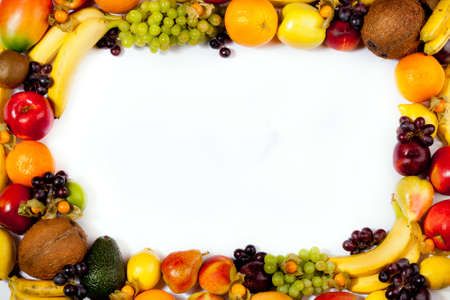 fruits frameの写真素材