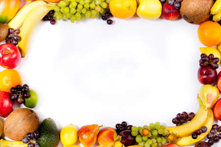 fruits frameの写真素材