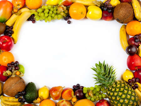 fruits frameの写真素材