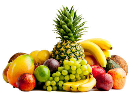 fruits isolated の写真素材