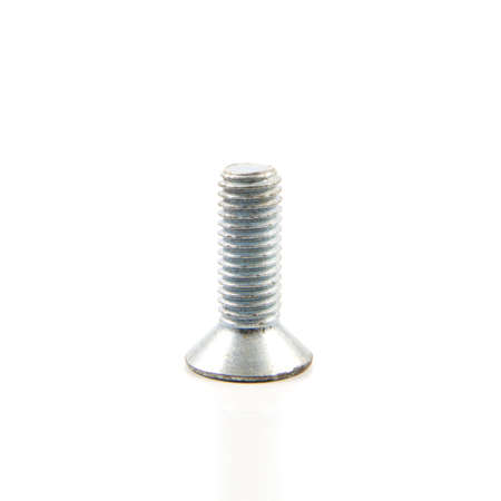 Screws isolated on whiteの写真素材