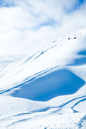 Winter landscape. winter mountains landscape. Beautiful winterの写真素材