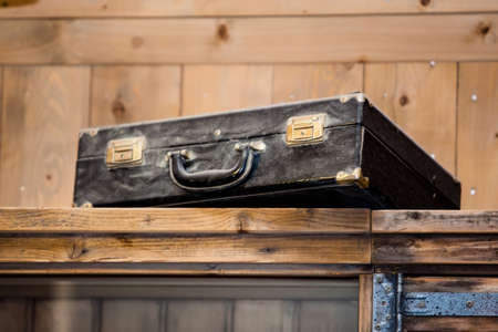 Old suitcase.の写真素材