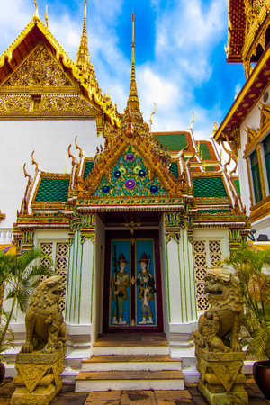 Wat pra kaew, Grand palace ,Bangkok,Thailand.の写真素材