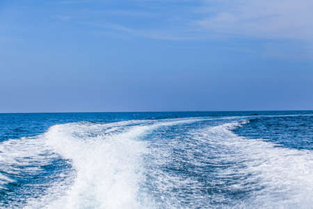 Boat Wake. Water wakeの写真素材