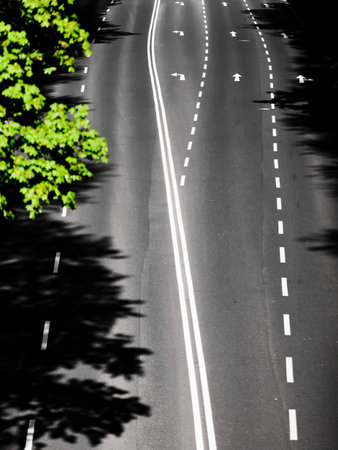 asphalt road