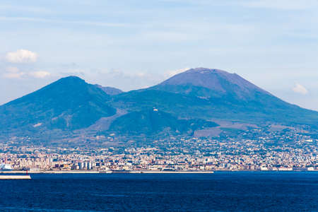 naples city viewの写真素材