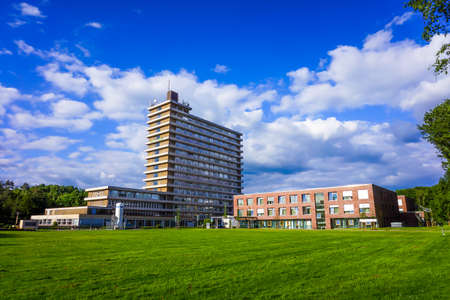 hospital building.のeditorial素材