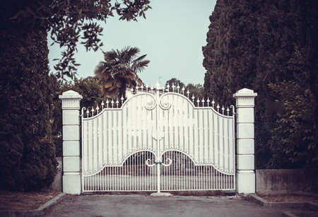 White Gatesの写真素材