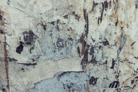 Old posters grunge textures.の写真素材