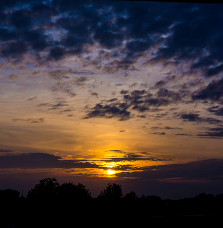 Sunset Sky Background