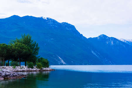 Riva del Garda, Lago di Garda ,Italyの写真素材