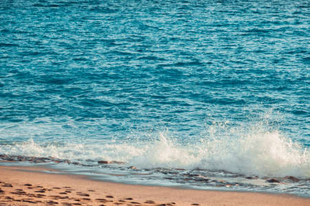 Beautiful waveの写真素材