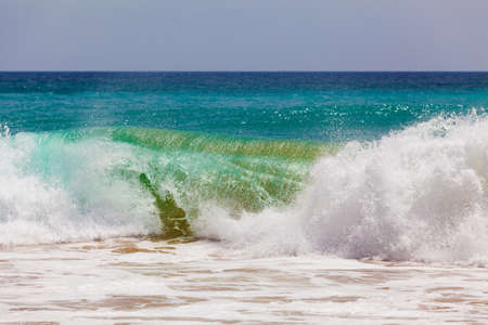 Strong wavesの写真素材