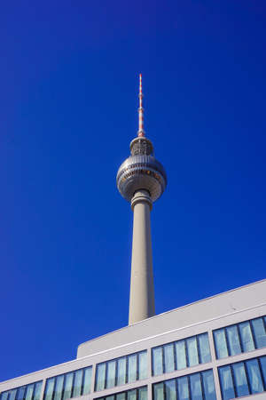 TV Tower in Berlin, Germanyの写真素材