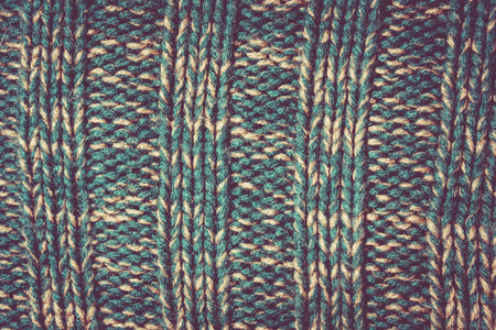 Winter knitting woolen texture backgroundの写真素材