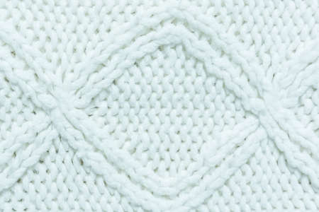 abstract knitted background texture.  Knitted Wool Backgroundの写真素材