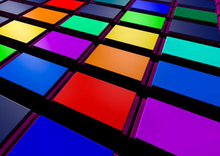 colorful abstract background. 3D Renderingの写真素材