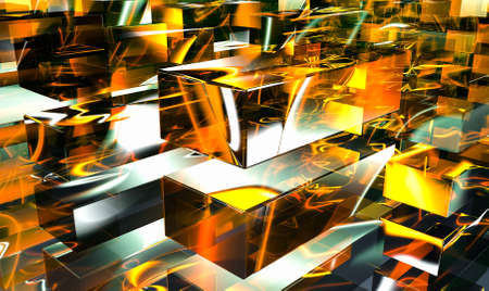 3D Rendering. Abstract backgroundの写真素材