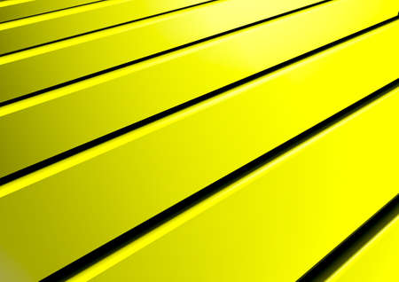 Yellow and black background. Abstract 3d renderingの写真素材