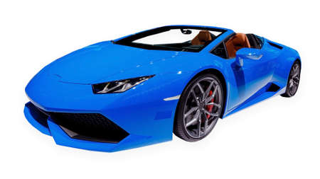 Sport car. Luxury  Car isolatedのeditorial素材