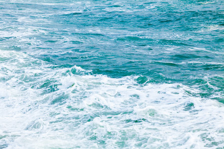 View of storm seascape. Beautiful sea landscape