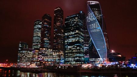 Moscow International Business Center. Moscow City. Russia 