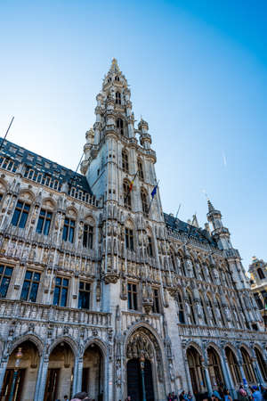 BRUSSELS, BELGIUM - MAY 05, 2018: Grand place, Brussels, Belgiumのeditorial素材