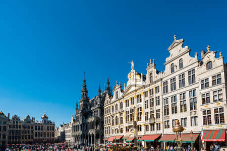 BRUSSELS, BELGIUM - MAY 05, 2018: Grand place, Brussels, Belgiumのeditorial素材
