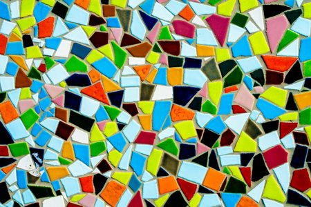 Colorful Mosaic. Ceramic tile texture