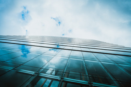 Office building skyscraperの写真素材