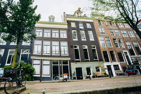 Amsterdam, Netherlands September 5, 2017: canals and rivers. City landscape. Tourist place. Sights.