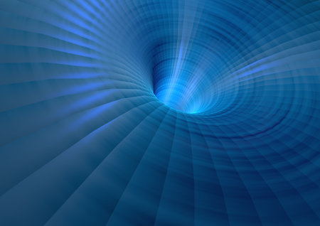 Abstract Blue Concept. Futuristic design