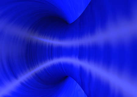 Abstract Speed motion in highway tunnel. Abstract blue backgroundの写真素材