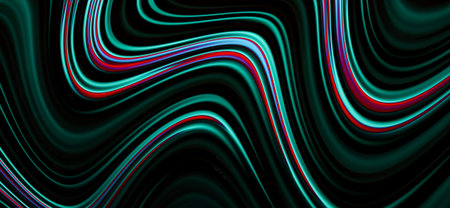 Computer generated abstract fractal artwork for creative design