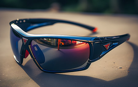 sports sunglassesの素材