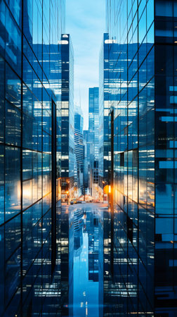 Modern Architecture, Skyscraper Silhouettesの素材