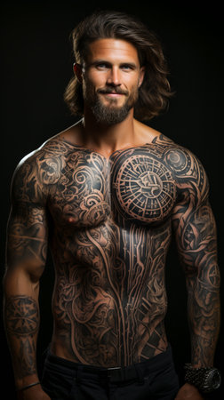 Detailed Arm Tattoo Artworkの素材